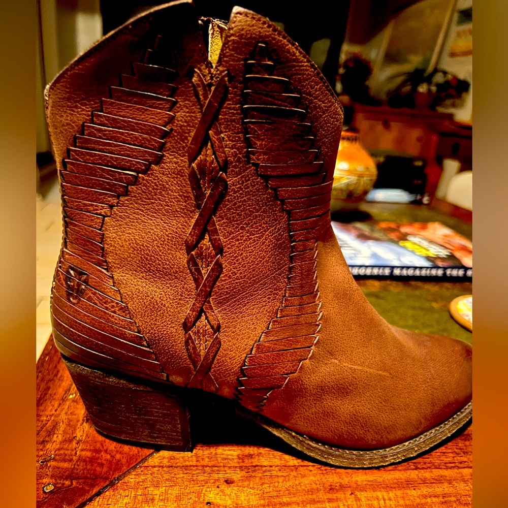 Frye Leather Ankle Boots